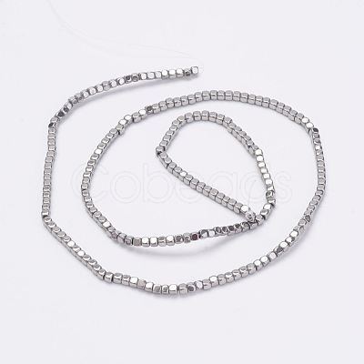 Electroplate Non-Magnetic Synthetic Hematite Strands G-K259-19-1