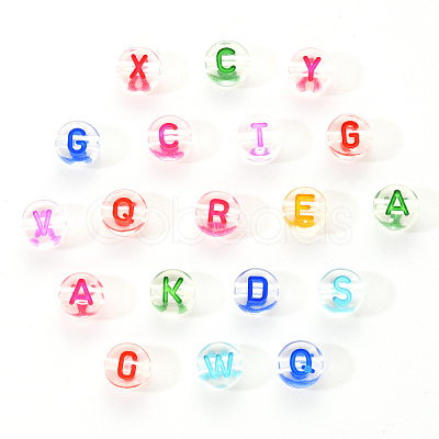 Transparent Clear Acrylic Beads MACR-YW0001-23A-1