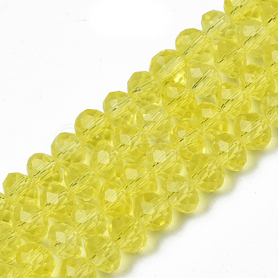 Glass Beads Strands EGLA-A034-T6mm-D29-1