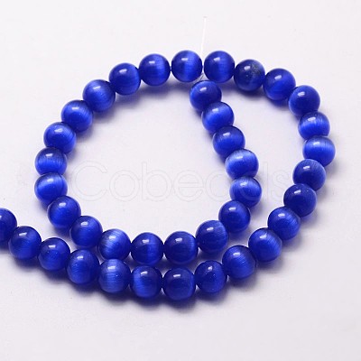 Cat Eye Beads Strands CE-M011-8mm-03-1