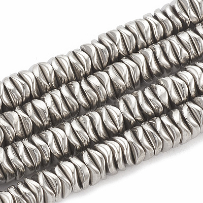 Electroplate Non-magnetic Synthetic Hematite Beads Strands X-G-N0321-07M-1