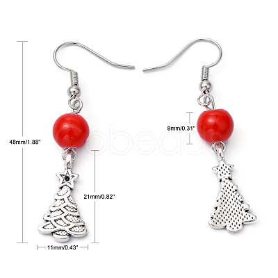 Dangle Earrings EJEW-JE00173-1