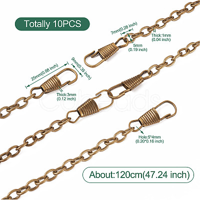 Bag Strap Chains IFIN-TAC0002-10AB-1