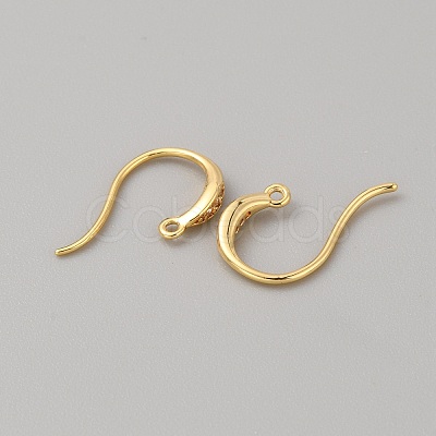 Brass Earring Hooks KK-WH0001-19G-1