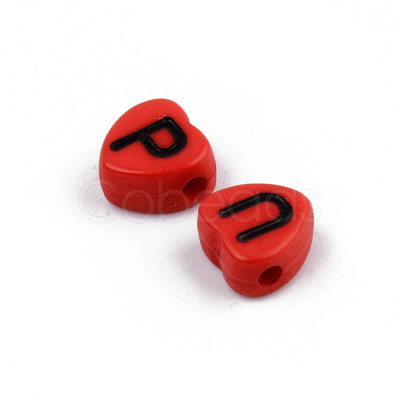 Opaque Acrylic Enamel Beads MACR-S273-37H-1