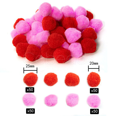 DIY Pom Pom Ball Decoration Making Kits DIY-SZ0001-41A-1