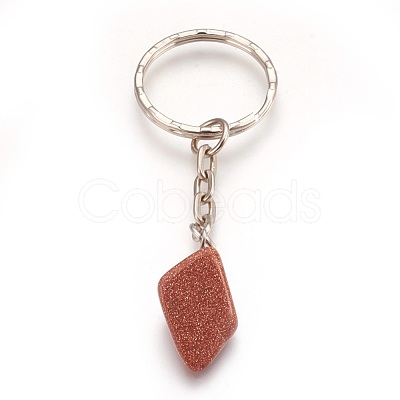 Natural Gemstone Keychain KEYC-JKC00159-M-1