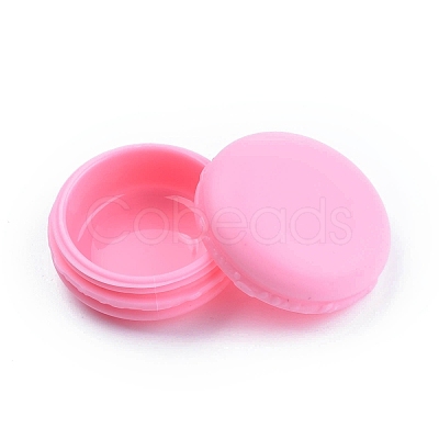 Portable Candy Color Mini Cute Macarons Jewelry Ring/Necklace Carrying Case CON-N012-01-1