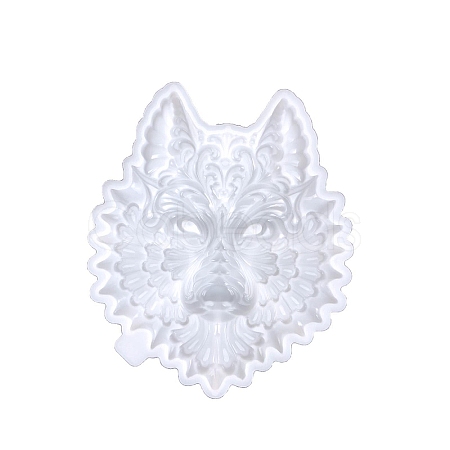 Wolf Head Display Decoration DIY Silicone Molds PW-WG47831-01-1