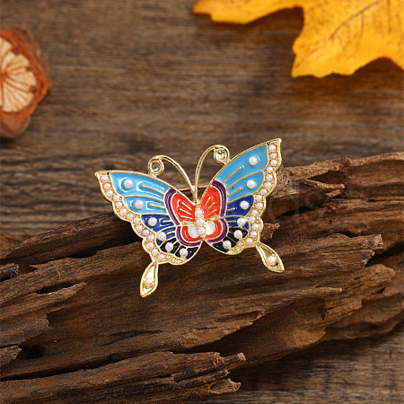 Retro Butterfly Enamel Pins PW-WG79601-01-1