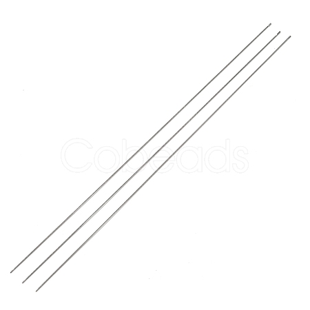Steel Beading Needles with Hook for Bead Spinner TOOL-C009-01A-05-1