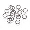 Tarnish Resistant 304 Stainless Steel Jump Rings, Open Jump Rings, Twisted, Stainless Steel Color, 11.5x1.5mm, Inner Diameter: 8.5mm