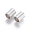 Tarnish Resistant 304 Stainless Steel Tube Beads, Stainless Steel Color, 12x9mm, Hole: 8mm