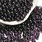 Transparent Colours Glass Seed Beads, Round, Indigo, 4.5x4mm, Hole: 1mm, about 5000pcs/pound