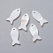 Shell Pendants, Fish, 22.5~23x9.5~10x2mm, Hole: 1.5~1.6mm