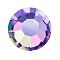 Preciosa&reg MAXIMA Crystal No Hotfix Flatback Stones, Czech Crystal, Aluminium Layer, Round(438 11 615 Chaton Rose), 00030 265 Vitrail Light, SS16(3.8~4mm)