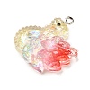 Resin Pendants RESI-Q012-02D-2