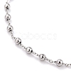 304 Stainless Steel Rosary Bead Necklaces For Religion X-STAS-B021-02P-4