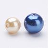 Eco-Friendly Dyed Glass Pearl Round Bead Strands HY-X0006-8-10mm-2