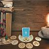 Natural Wood Card Stand for Tarot DJEW-WH0034-01N-4