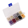 500Pcs 10 Colors Baking Painted Pearlized Glass Pearl Round Bead Strands HY-YW0001-02A-5