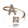 (Jewelry Parties Factory Sale)Alloy Cuff Rings RJEW-I075-01G-A-1