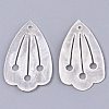 Natural Capiz Shell Pendants SHEL-N026-106-2