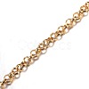 3.28 Feet Ion Plating(IP) 304 Stainless Steel Rolo Chains X-CHS-P002-01G-1MM-1