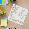 Plastic Reusable Drawing Painting Stencils Templates DIY-WH0172-306-3