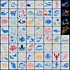 Sea Animals PET Plastic Hollow Out Drawing Painting Stencils Templates Sets DIY-WH0028-68-1