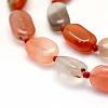 Natural South Red Agate Beads Strands G-E395-07B-3