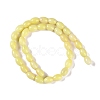 Natural Yellow Jade Beads Strands G-K362-I10-05-3