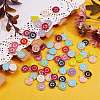 120Pcs 12 Colors Golden Plated Alloy Charms ENAM-SZ0001-64G-4