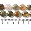 Natural Mixed Rutilated Quartz Beads Strands G-NH0004-008-5