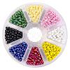 Mixed 6/0 Round Glass Seed Beads SEED-PH0001-05F-1