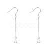 925 Sterling Silver Earring Hooks Findings STER-I014-30S-1