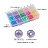 870Pcs 15 Colors  Acrylic Beads MACR-YW0002-53-4