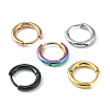 5 Pairs 5 Colors 304 Stainless Steel Huggie Hoop Earrings EJEW-YW0001-06-2
