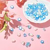 430Pcs 12 Styles Spray Paint ABS Plastic Imitation Pearl Beads MACR-CJ0001-62-5