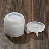 Stripe Pattern Column Candle Jar Molds DIY-K073-04-3