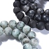Natural Gemstone Beads Stretch Bracelets BJEW-JB04168-3