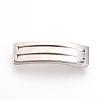 Tarnish Resistant 201 Stainless Steel Slide Charms STAS-R092-10-1