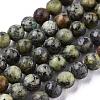 Natural African Turquoise(Jasper) Beads Strands G-N0188-02-3mm-4