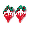 Christmas Decorations Theme Opaque Resin Decoden Cabochons RESI-Z026-01I-1