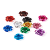 Fashewelry 300pcs 10 colors Aluminum Cabochons MRMJ-FW0001-02-24