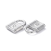 Non-Tarnish 304 Stainless Steel Pendants STAS-P324-14P-3