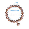 SUNNYCLUE  Natural Smoky Quartz Crystal  Round Beads Stretch Bracelets BJEW-PH0001-10mm-05-3