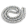 Electroplate Non-magnetic Synthetic Hematite Beads Strands G-N0322-01E-2