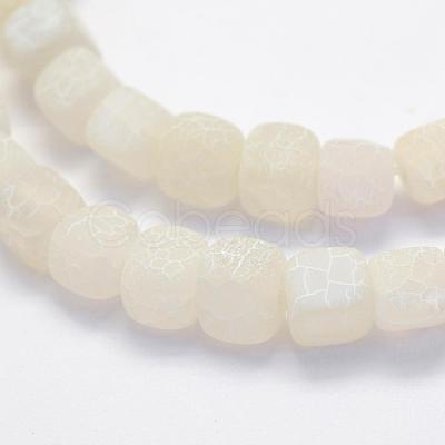 Natural Weathered Agate Beads Strands G-G705-10mm-04-1