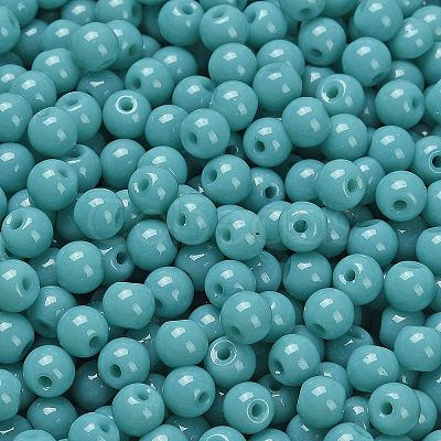 Opaque Colours Glass Seed Beads SEED-C001-02B-16-1